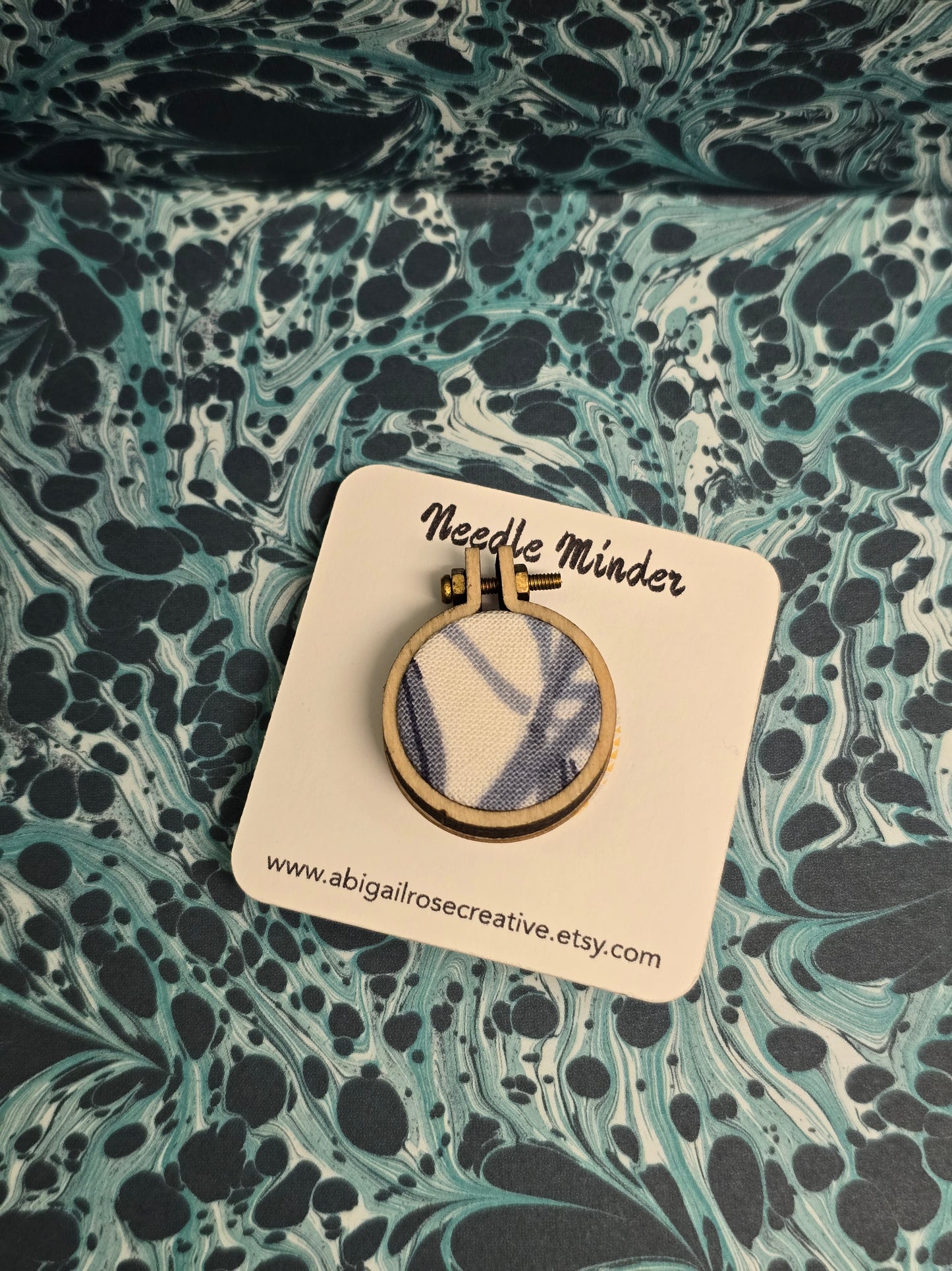 Needle Minder - William Morris Fabric - small