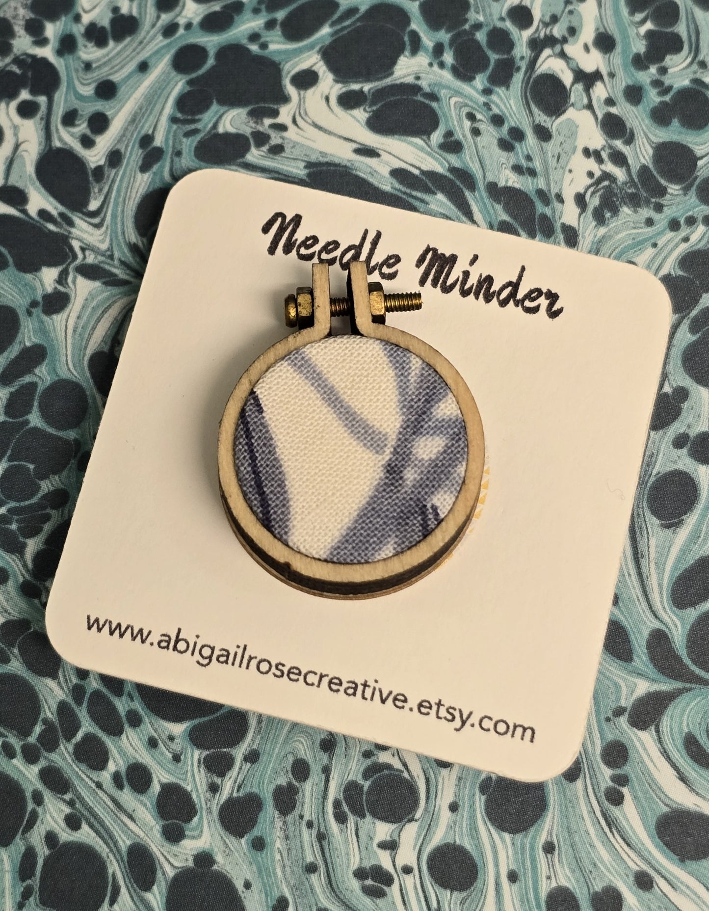 Needle Minder - William Morris Fabric - small