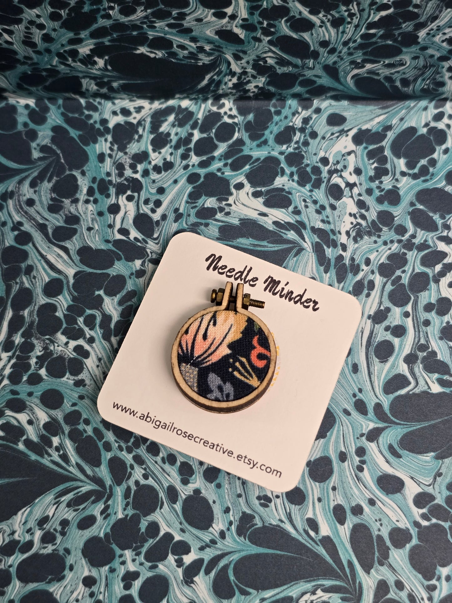 Needle Minder - William Morris Fabric - small