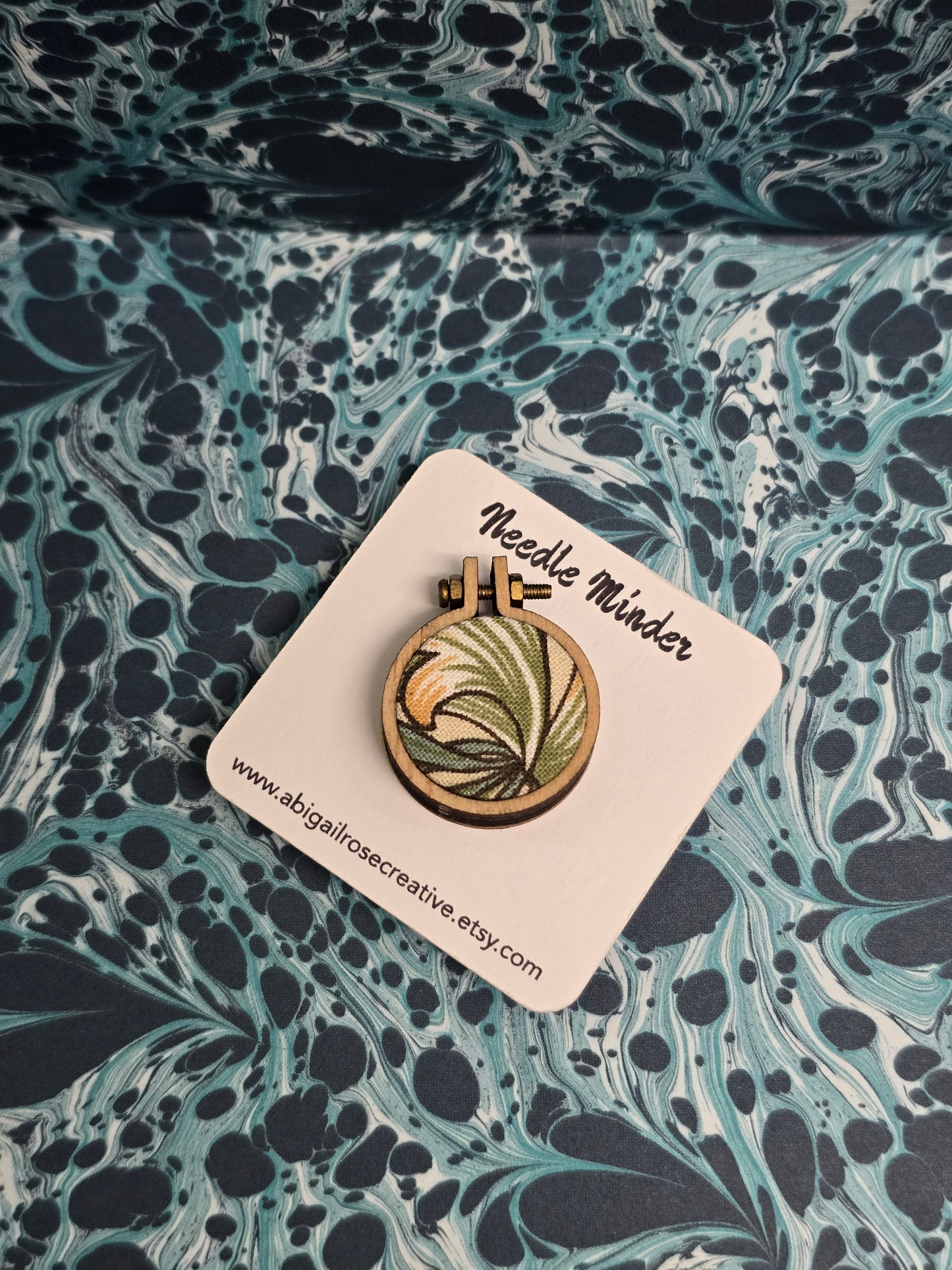 Needle Minder - William Morris Fabric - small
