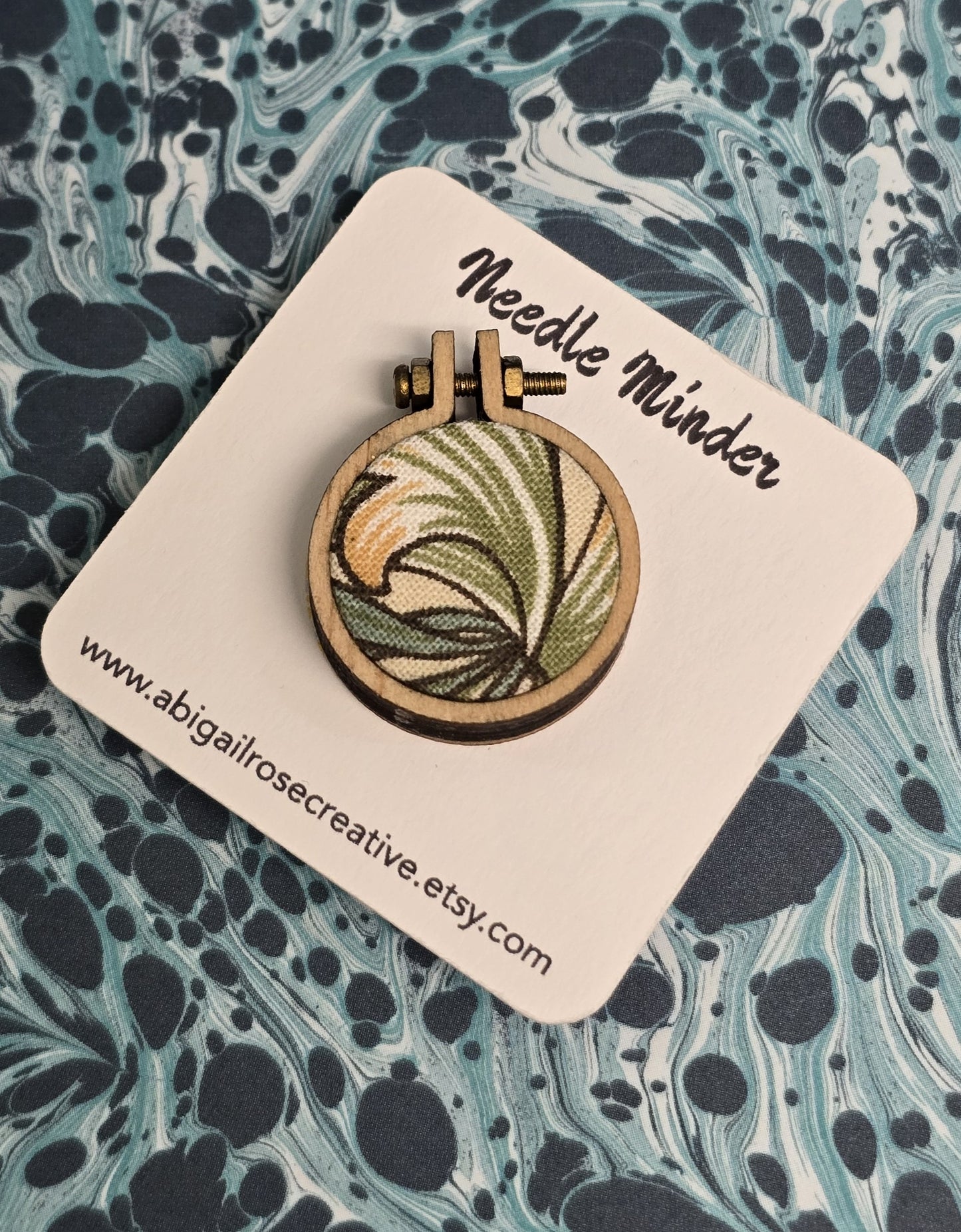 Needle Minder - William Morris Fabric - small