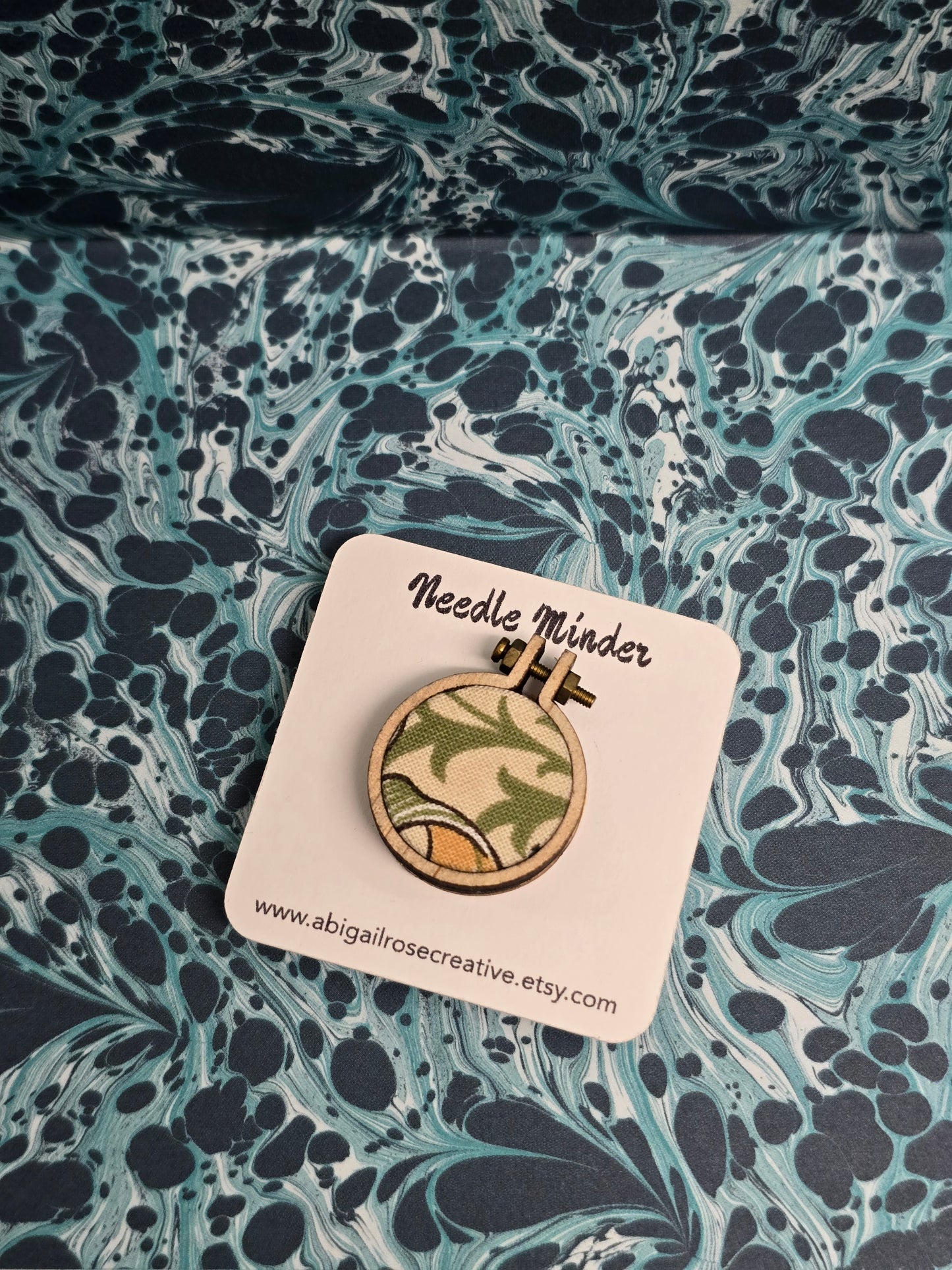 Needle Minder - William Morris Fabric - small