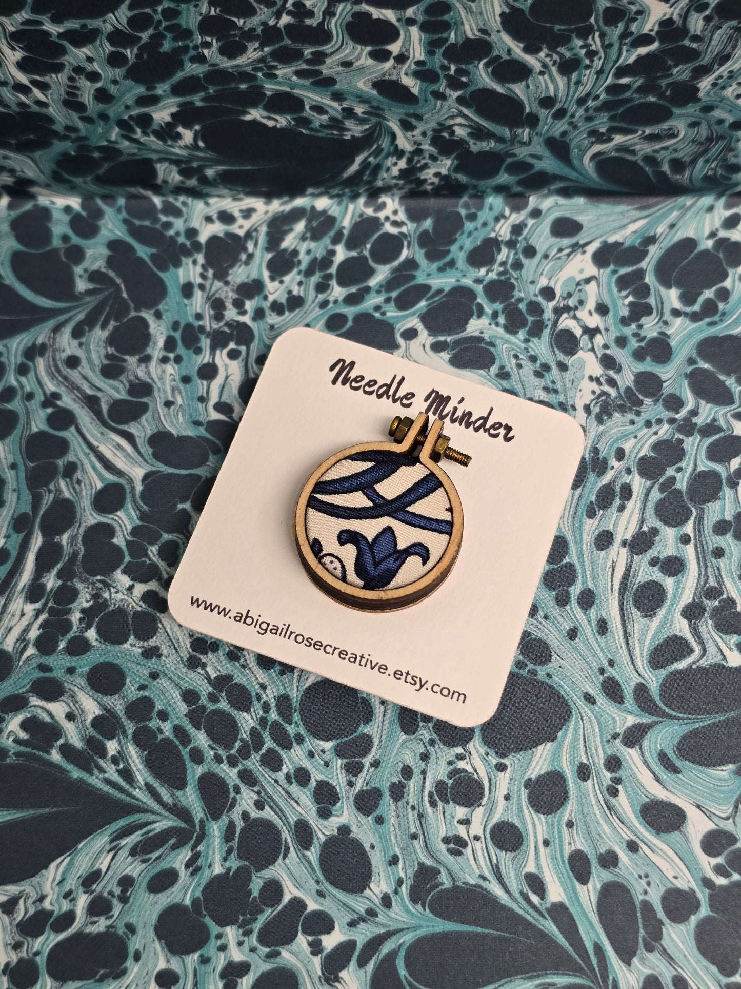 Needle Minder - William Morris Fabric - small