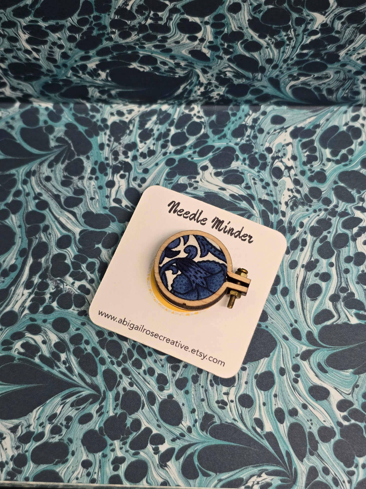 Needle Minder - William Morris Fabric - small