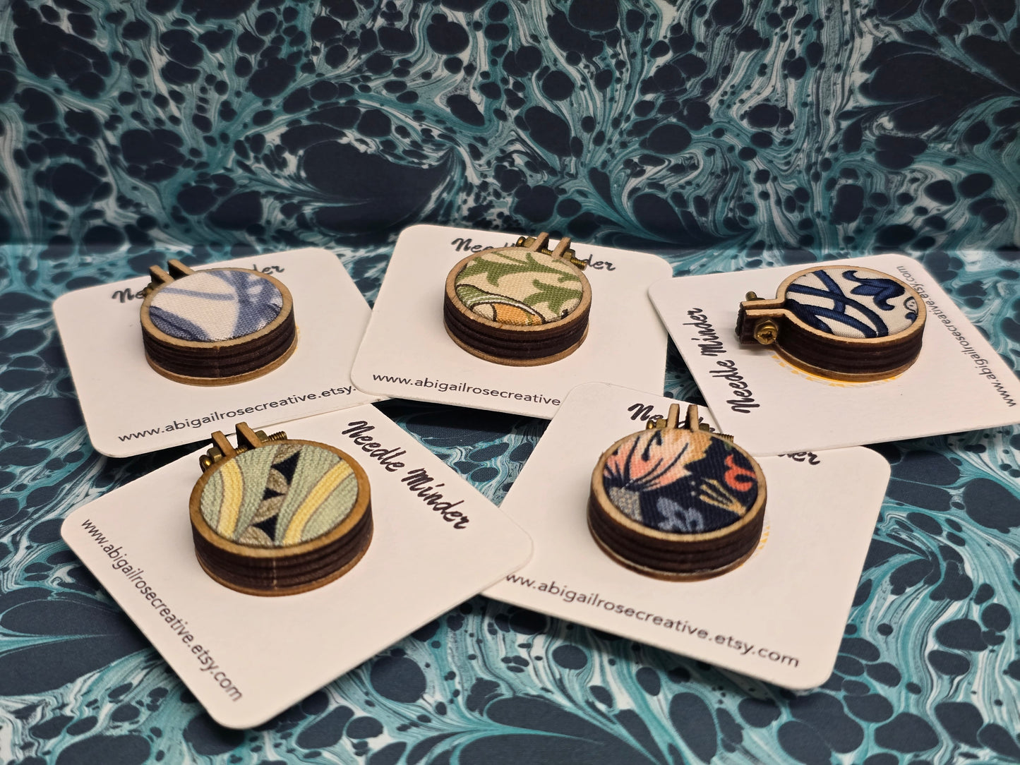 Needle Minder - William Morris Fabric - small