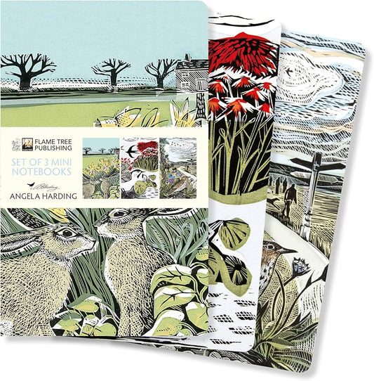 Angela Harding : Landscapes Set of 3 Mini Notebooks