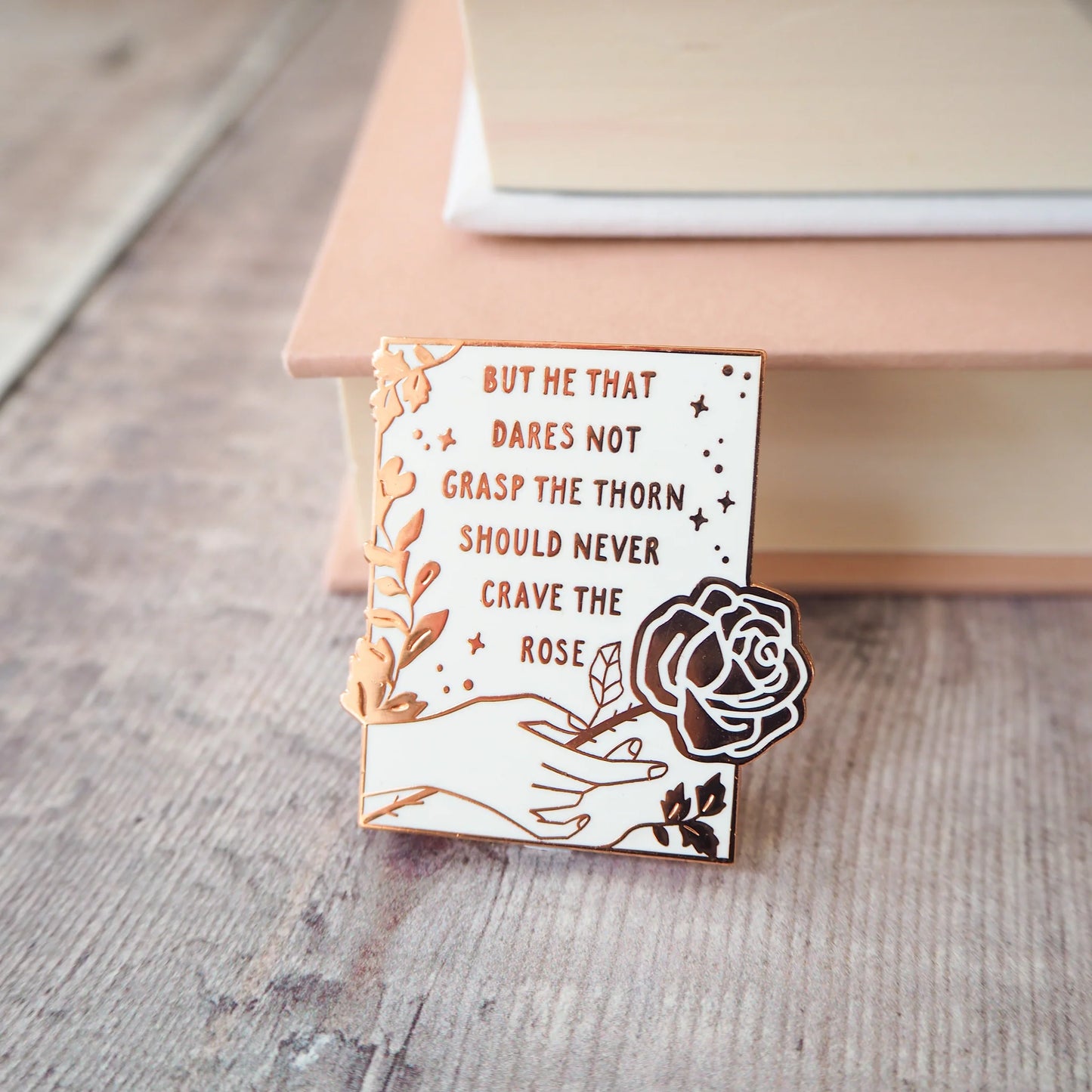 Anne Brontë Enamel Pin Badge - Literary Emporium