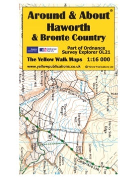 Around & About Haworth & Brontë Country - Map