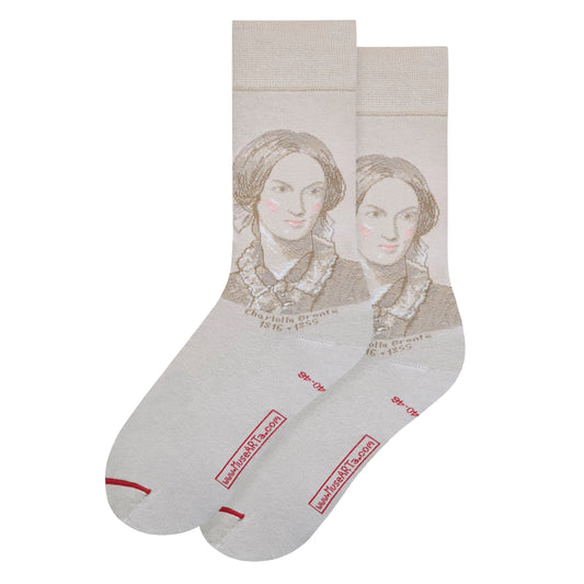 Charlotte Brontë Socks - Size 3.5-6.5