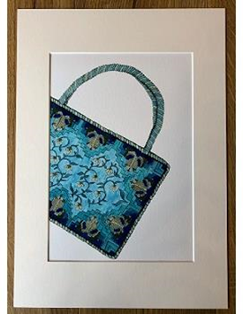 Eleanor Houghton Print: Charlotte Brontë's Berlin Wool Work Bag