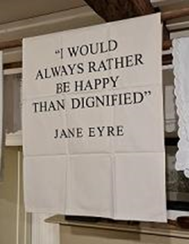 Brontë Quote Tea Towel: Jane Eyre