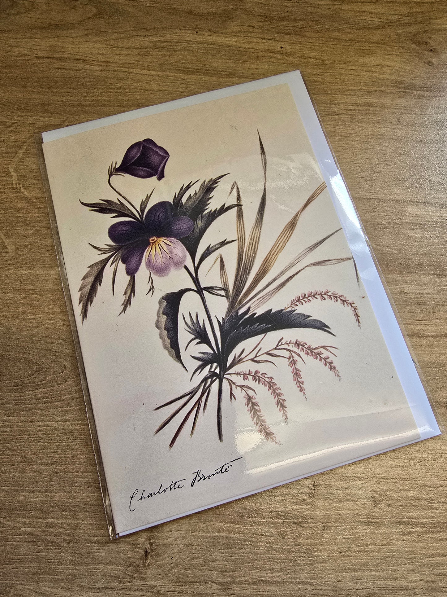 Botanicals: Heartsease Greetings Card