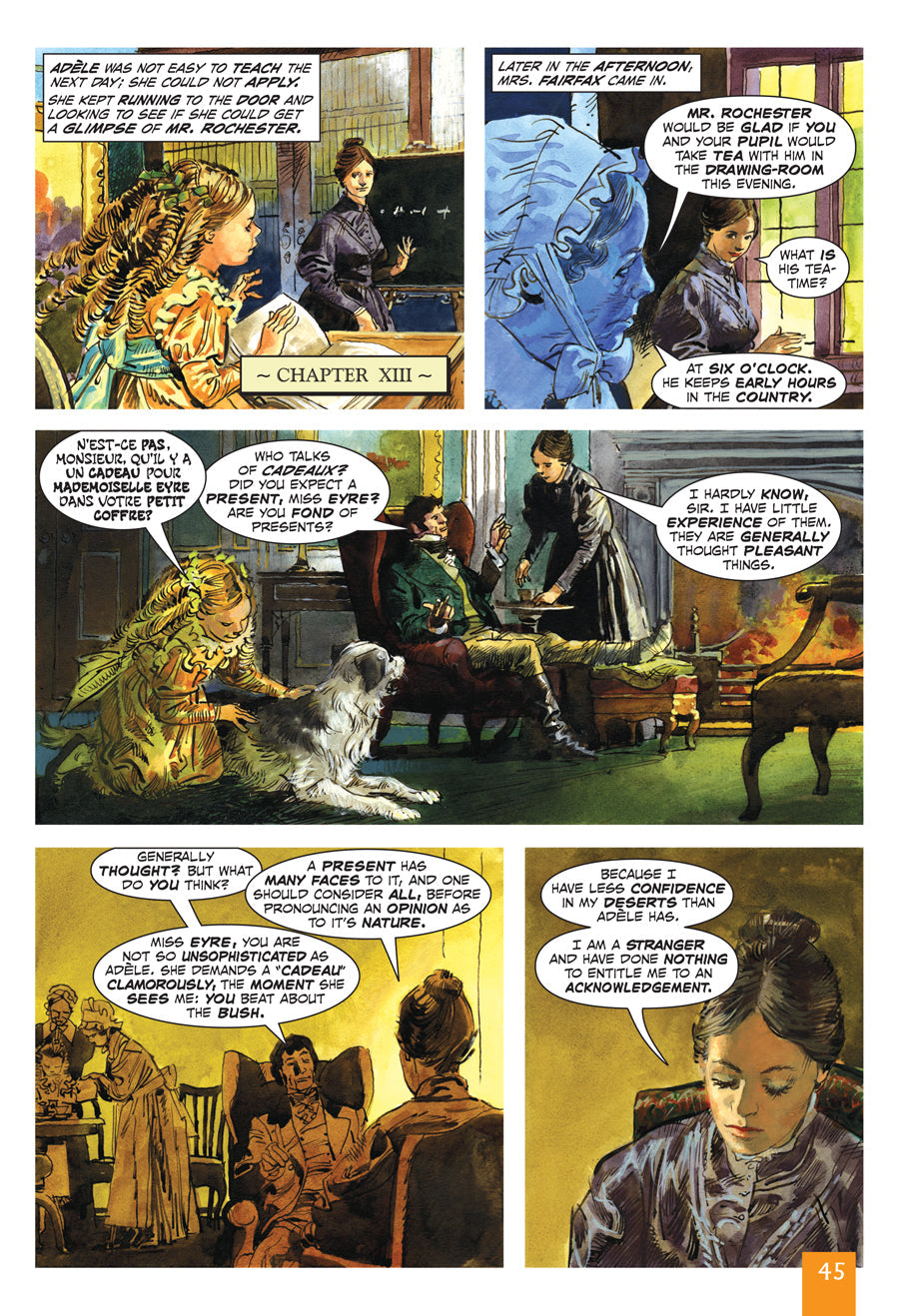 Classical Comics: Jane Eyre Graphic Novel: Original Text