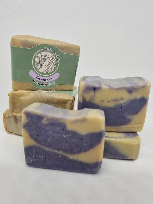 Herd & Hive - Lavender Goats Milk Soap