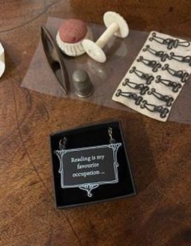 Necklace: Reading is my favourite occupation