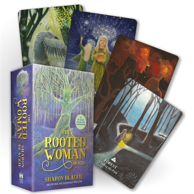 The Rooted Woman Oracle : A 53-Card Deck and Guidebook - by Sharon Blackie