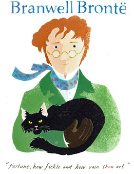 Poster: Children of the Moors - Illustrated Branwell Brontë