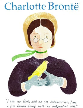 Poster: Children of the Moors - Illustrated Charlotte Brontë