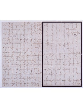 Poster: Anne Brontë letter to Ellen Nussey