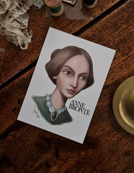 Portrait Postcard - Anne