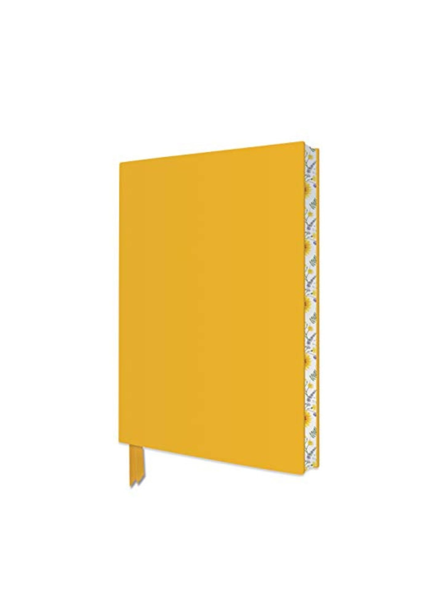 Sunny Yellow Artisan Notebook (Flame Tree Notebook)