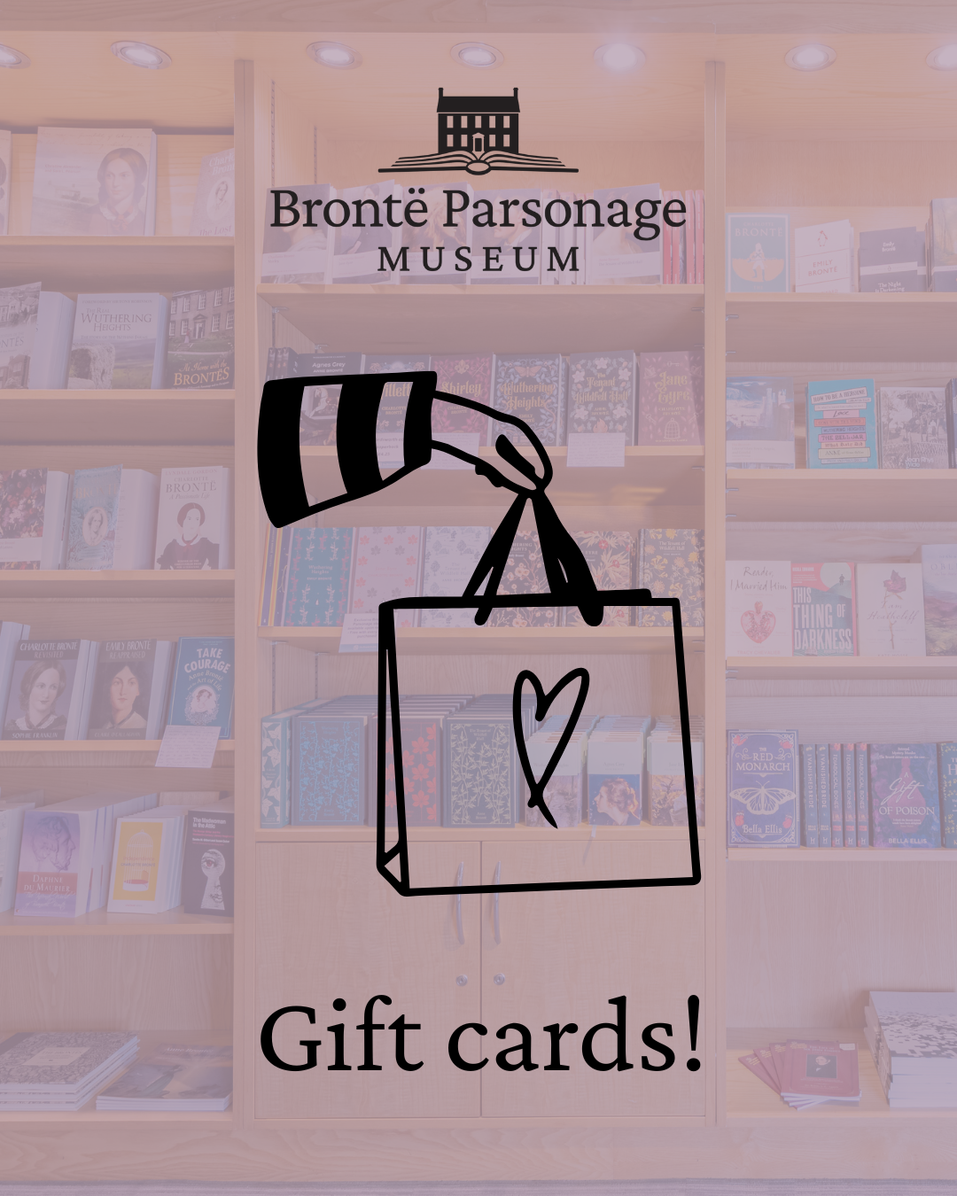 Brontë Parsonage Museum Shop Gift Cards