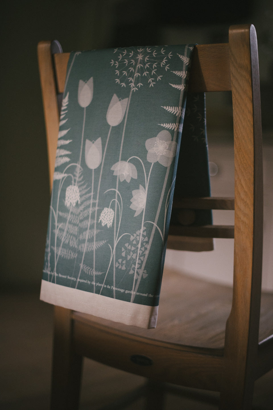Tea Towel: Charlotte's Garden, by Hannah Nunn