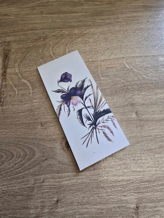 Botanicals: Magnetic Bookmark - Heartsease