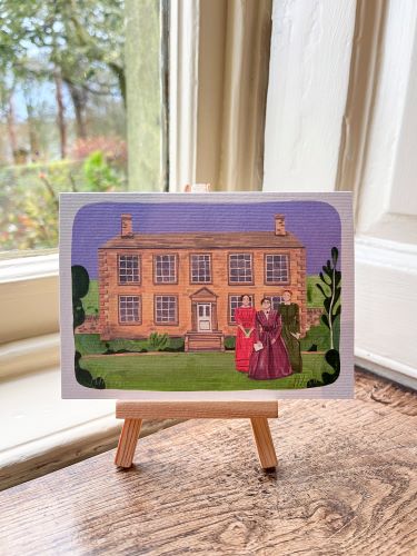 Jessica Halmshaw Illustrated Parsonage and Sisters