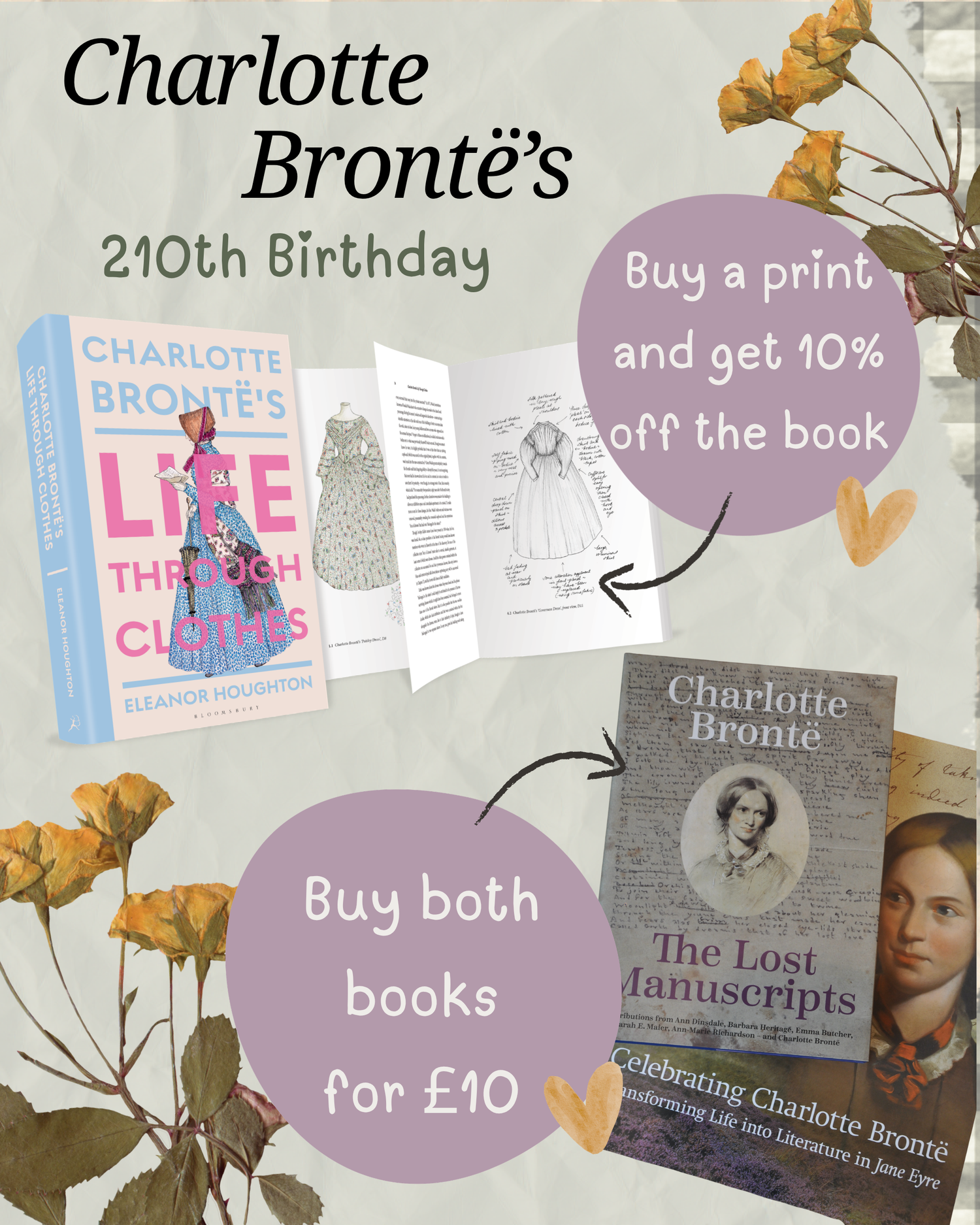 Charlotte Brontë's 210th Birthday!