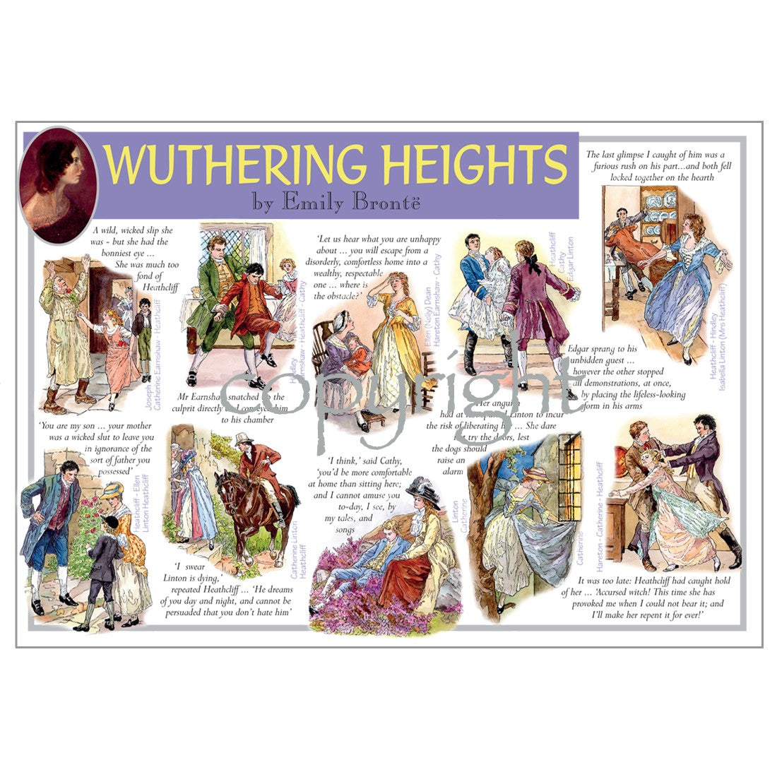 Novel Card: Wuthering Heights