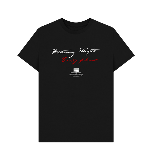 Black Printed T-shirt Front