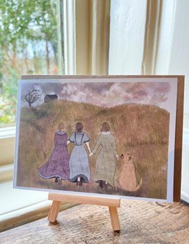 Alice Illustrates - Bronte Sisters at Top Withens