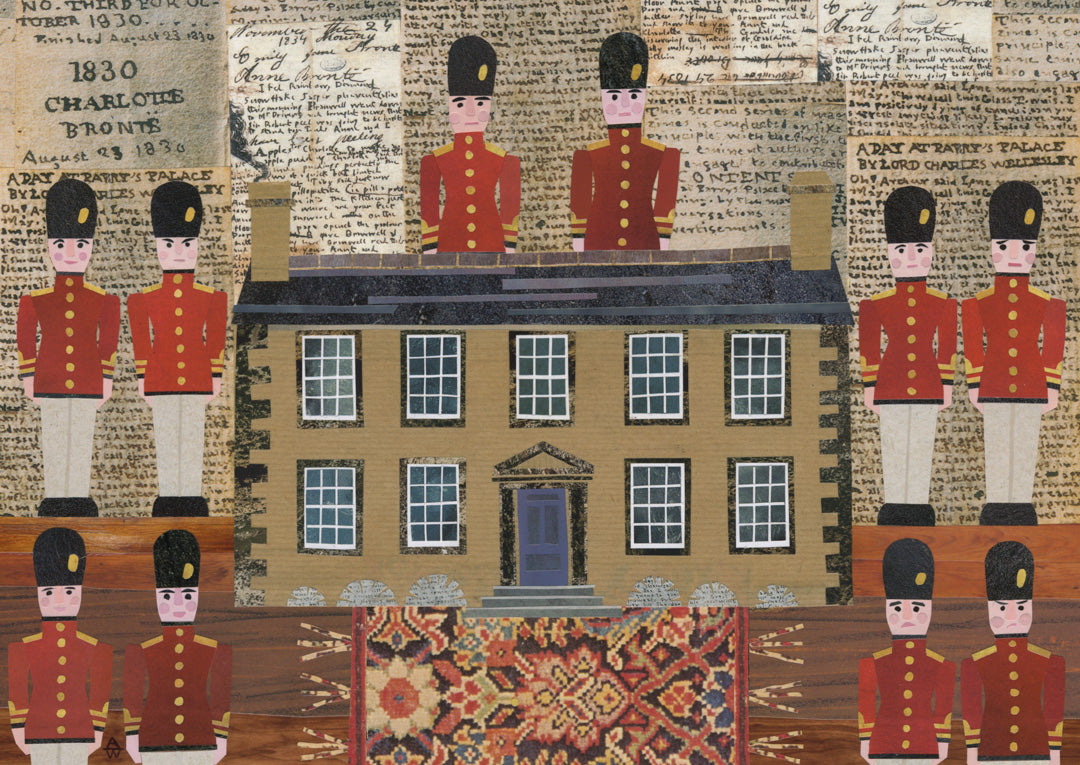 Amanda White Greetings Card: A Gift of Soldiers