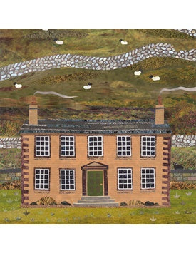 Amanda White Greetings Card: Haworth Parsonage