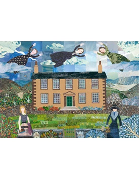 Amanda White Greetings Card: Haworth Visitations