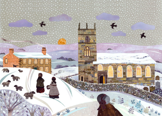 Amanda White Print: Haworth Winter