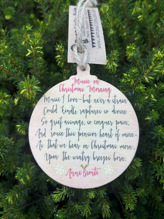Brontë Bauble: Anne