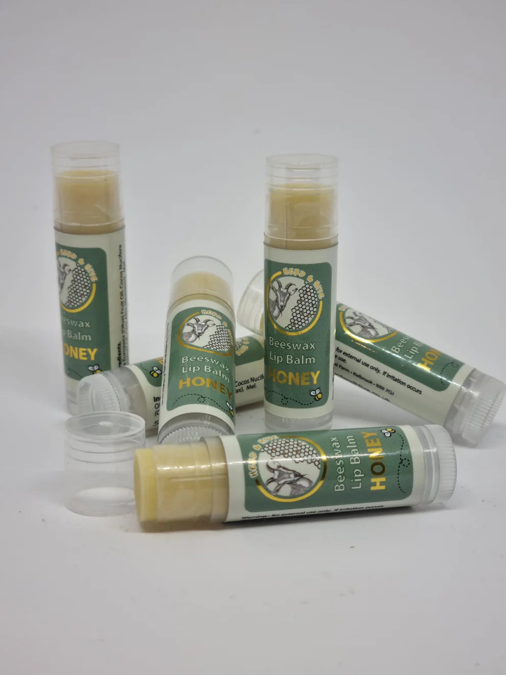 Herd & Hive - Beeswax Lip Balm Tube