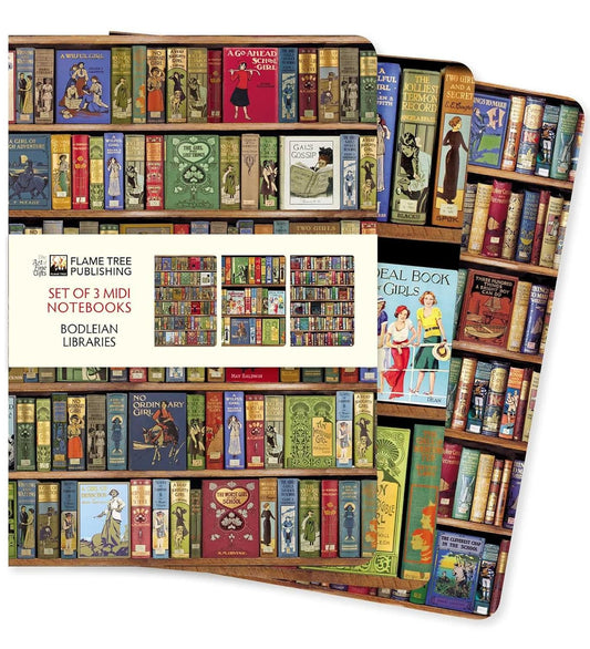 Bodleian Libraries Set of 3 Midi (medium) Notebooks