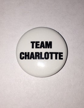 TEAM CHARLOTTE Button Badge