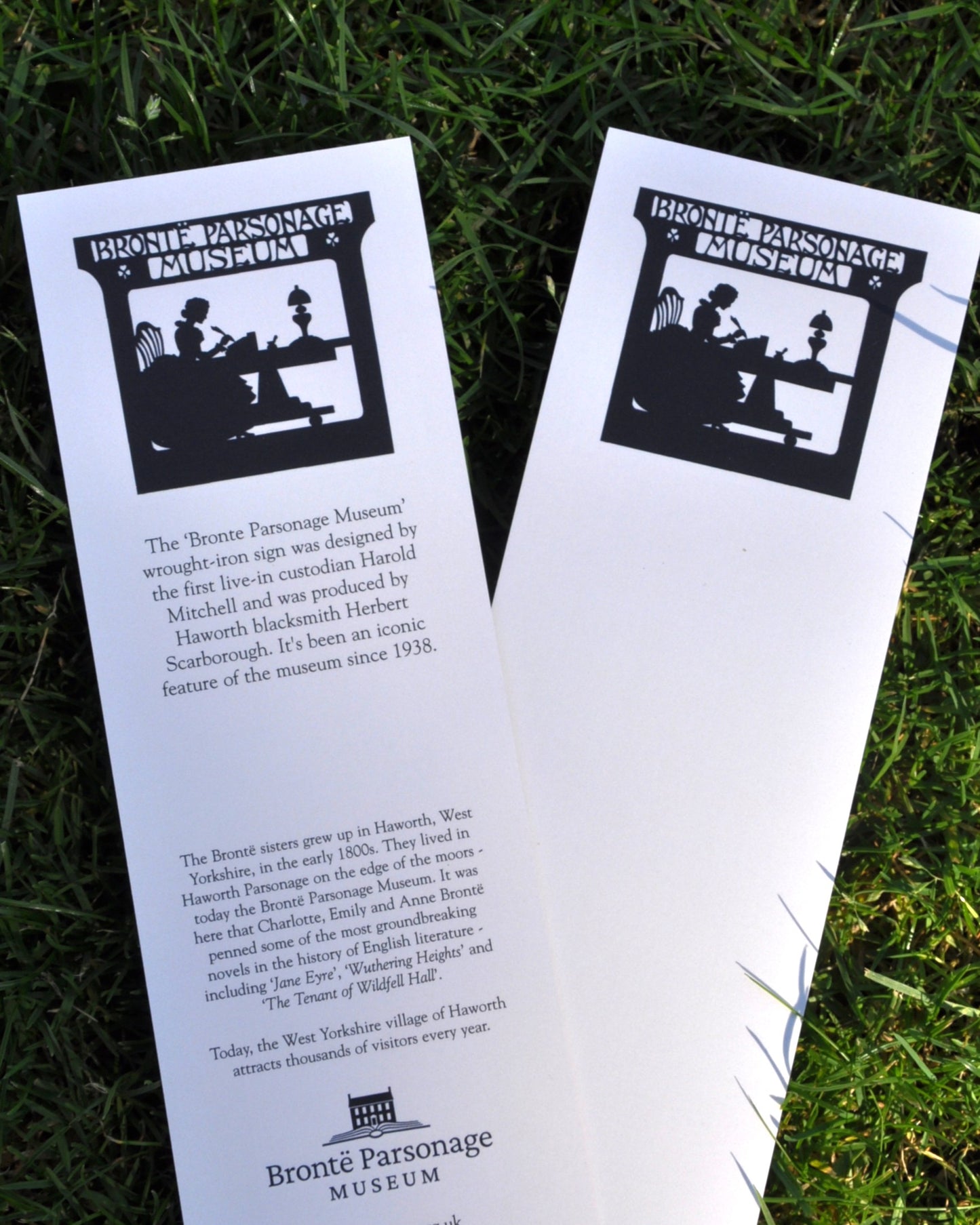 Iron sign: Card Bookmark