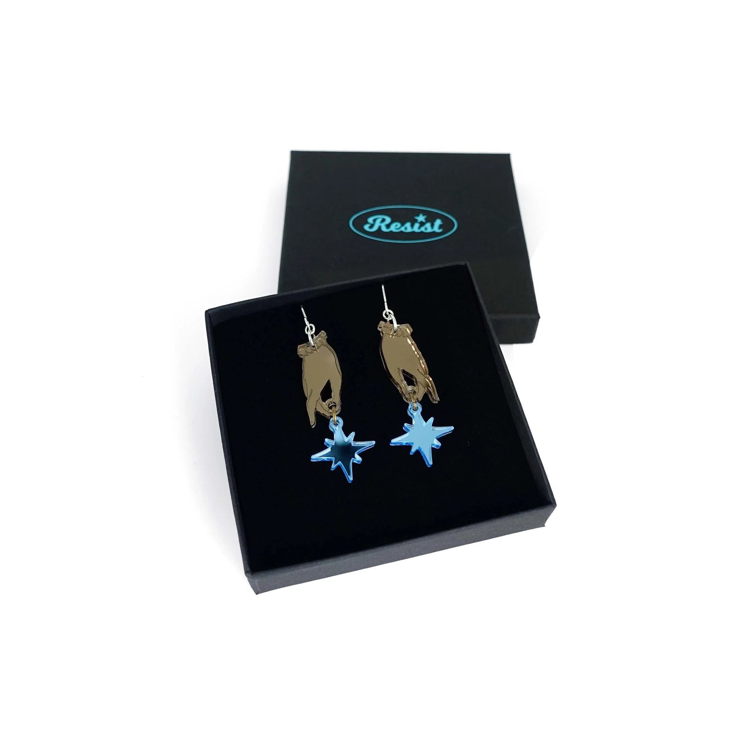 Earrings: Brontë Stars and Dreams by Wear and Resist