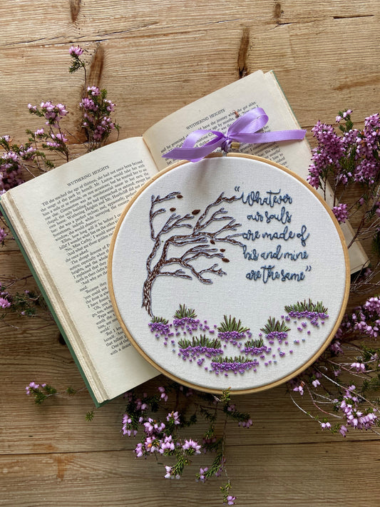 His & Mine Embroidery Kit - by Abigail Rose Creative