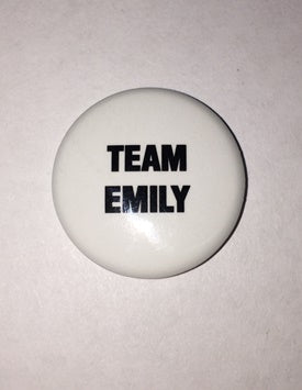 TEAM EMILY Button Badge