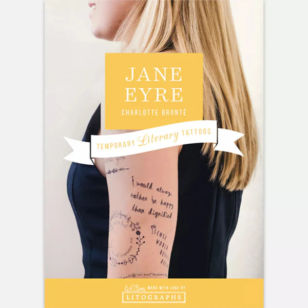 Jane Eyre Temporary Tattoo