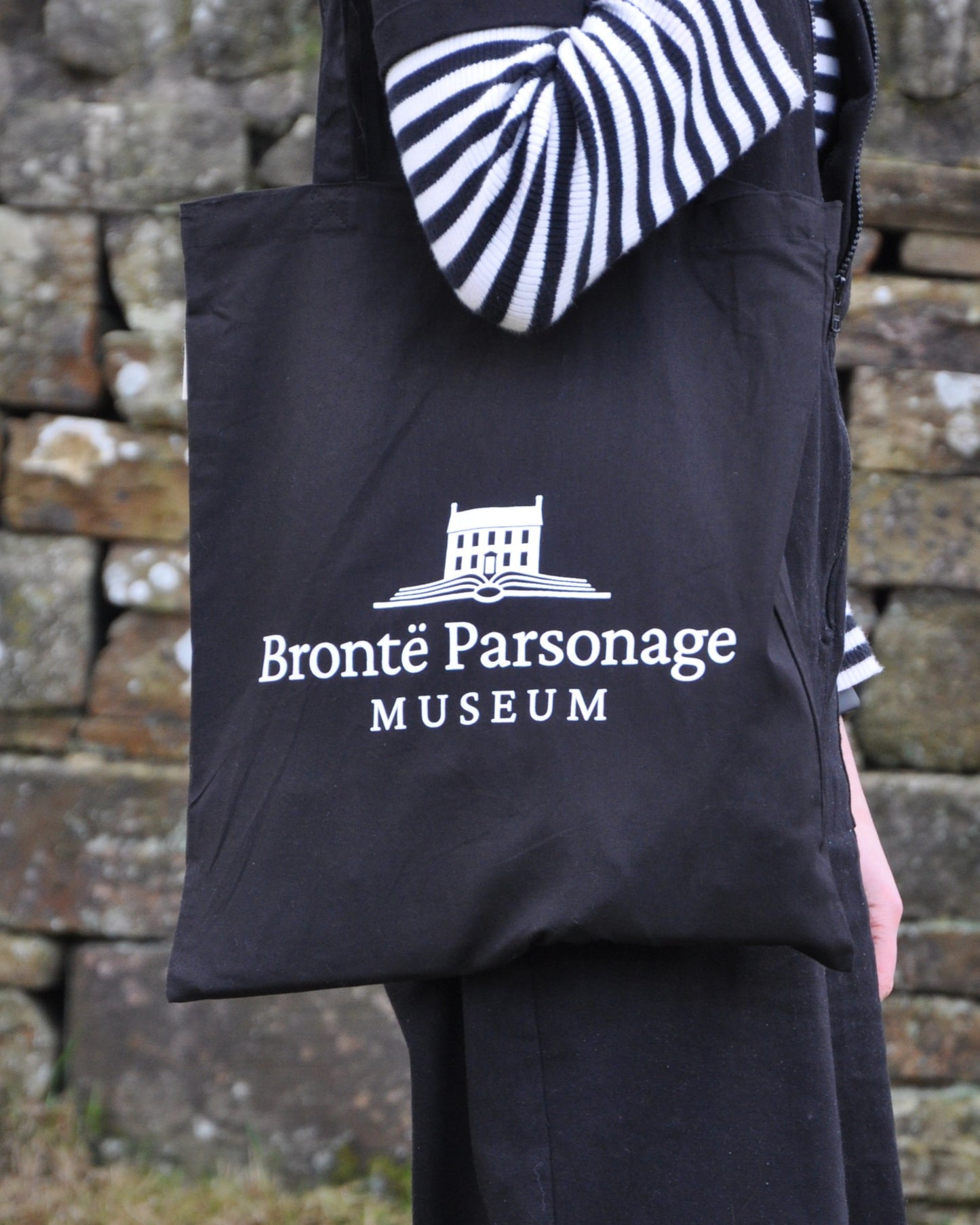 "Haunt Me Then" Recycled Cotton Tote Bag