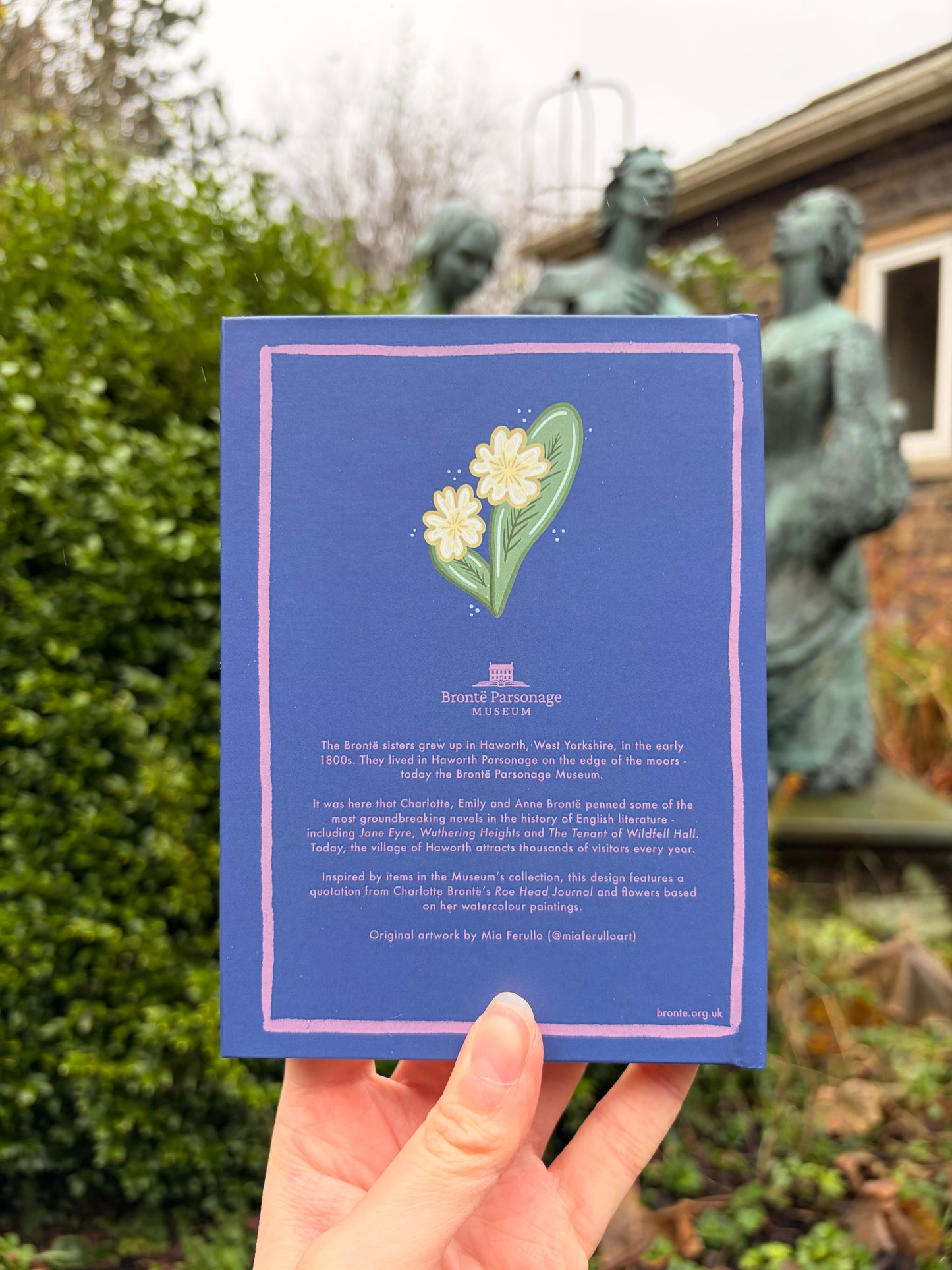 Charlotte Brontë Quote  Notebook - A6