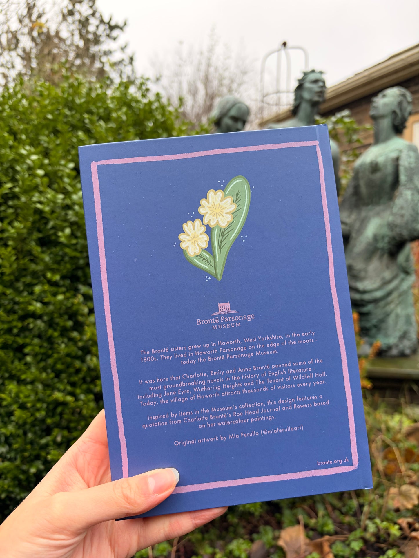 Charlotte Brontë Quote  Notebook - A5