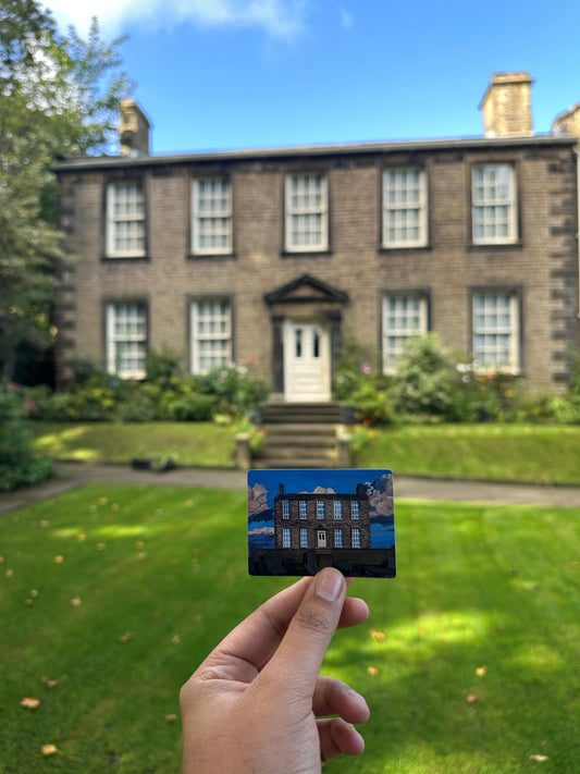 Ramlah Qureshi - Sunlit Parsonage Sticker